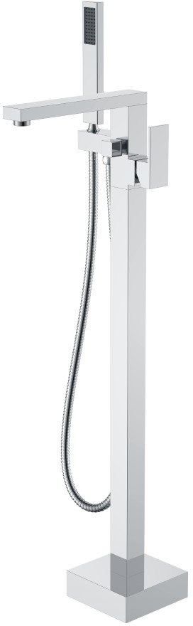 Смеситель для ванны Boheme Qubic 479-CR