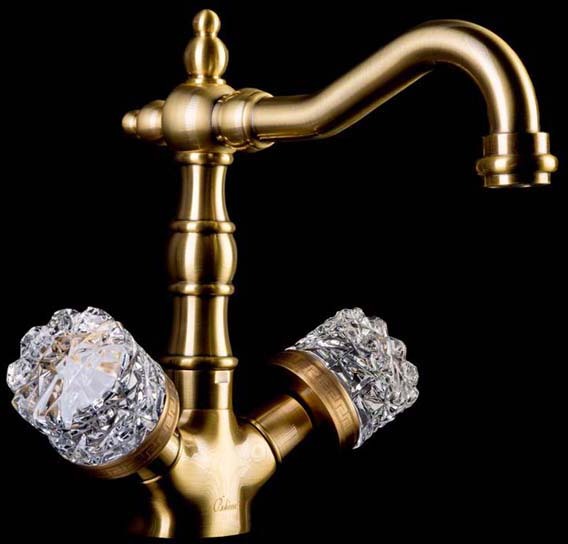 Смеситель для раковины Boheme Crystal 312-CRST