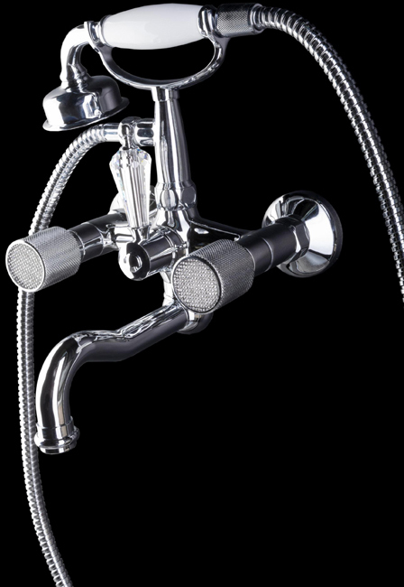 Смеситель для ванны Boheme Royal Cristal 273-Royal/CRST