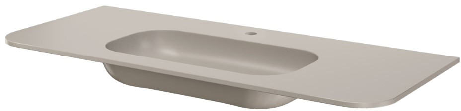 Раковина 120 см ArmadiArt Voi 786-120-C