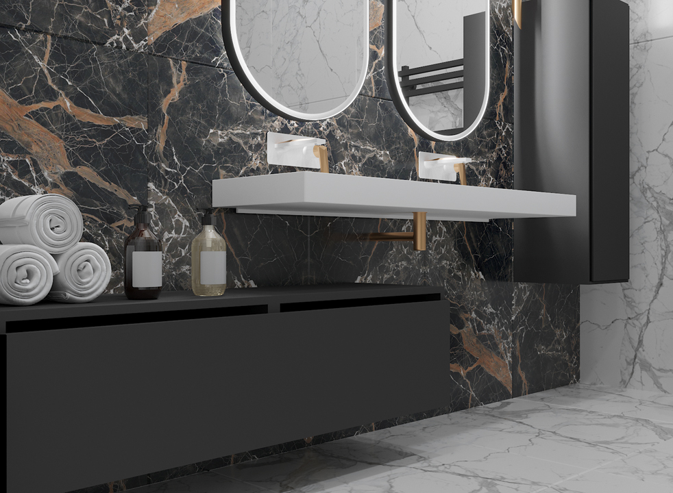 Тумба под столешницу 60 см ArmadiArt Vallessi Uno-S 897-060-A glossy