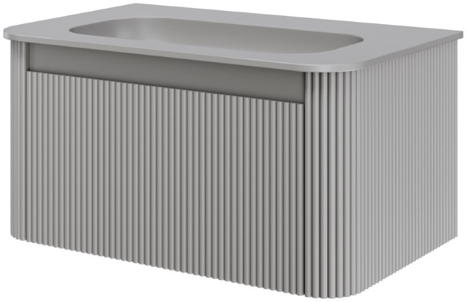 Тумба с раковиной без отверстия 80 см ArmadiArt Voi 782-080-R-L/786-080-L