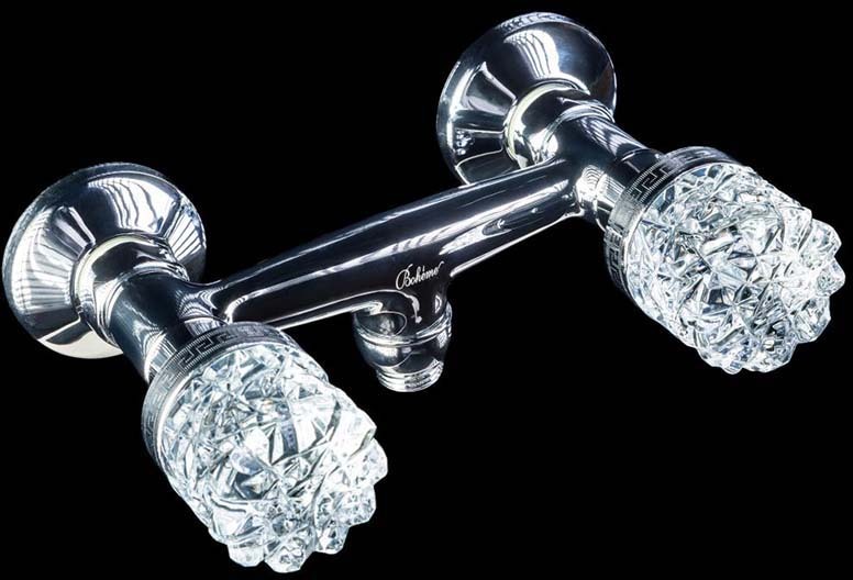 Смеситель для душа Boheme Crystal 274-CRST