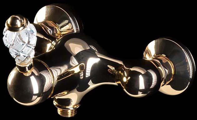 Смеситель для душа Boheme Crystal 284-CRST
