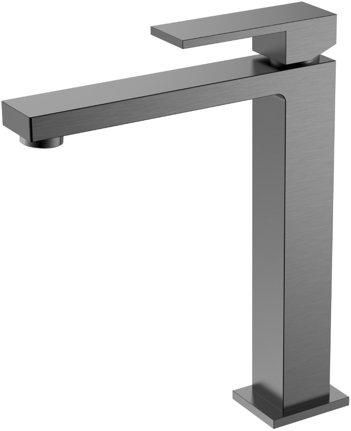 Смеситель для раковины Boheme Qubic 472-GM