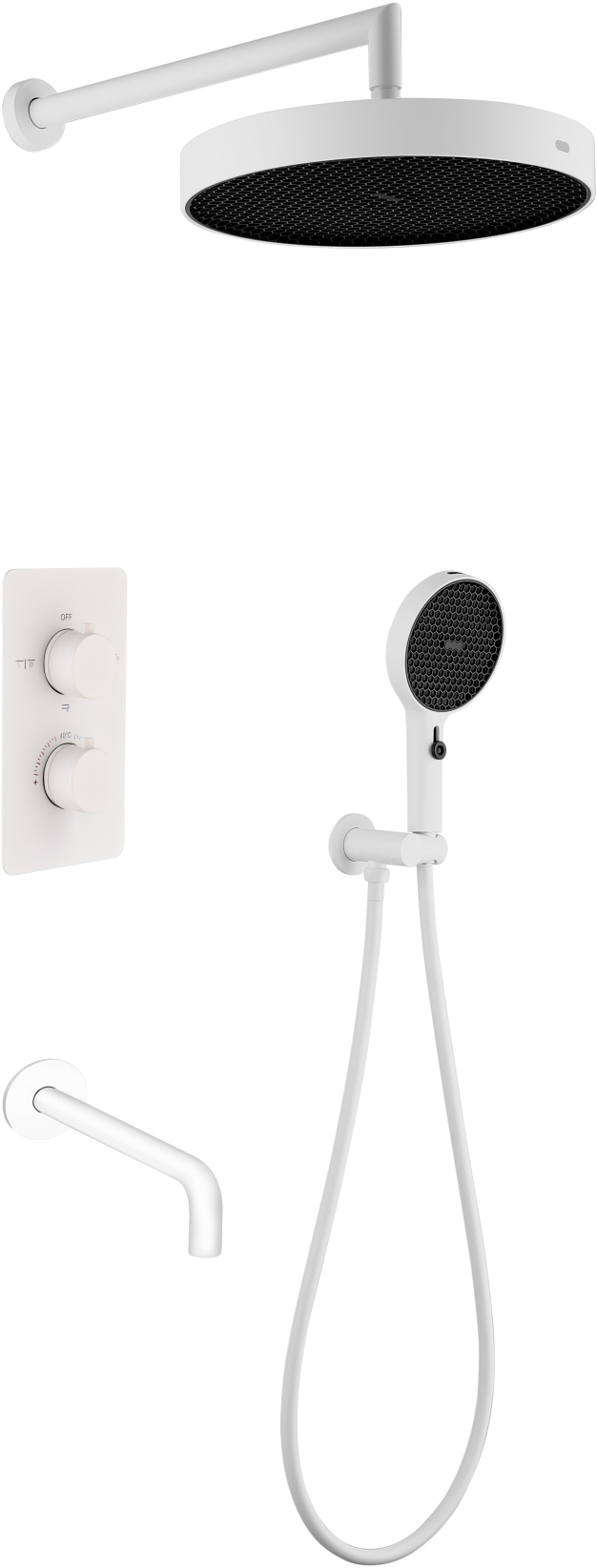 Комплект для душа Boheme Cell 427-MW/134-3-MW/625-MW