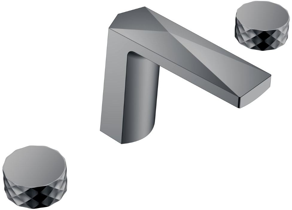 Смеситель для раковины Boheme Venturo 150-SGM-DIAMOND