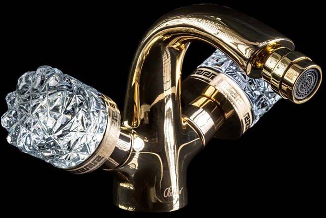 Смеситель для биде Boheme Crystal 296-CRST
