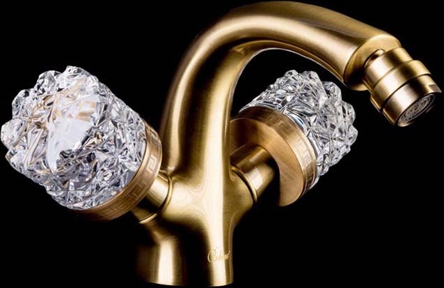 Смеситель для биде Boheme Crystal 316-CRST