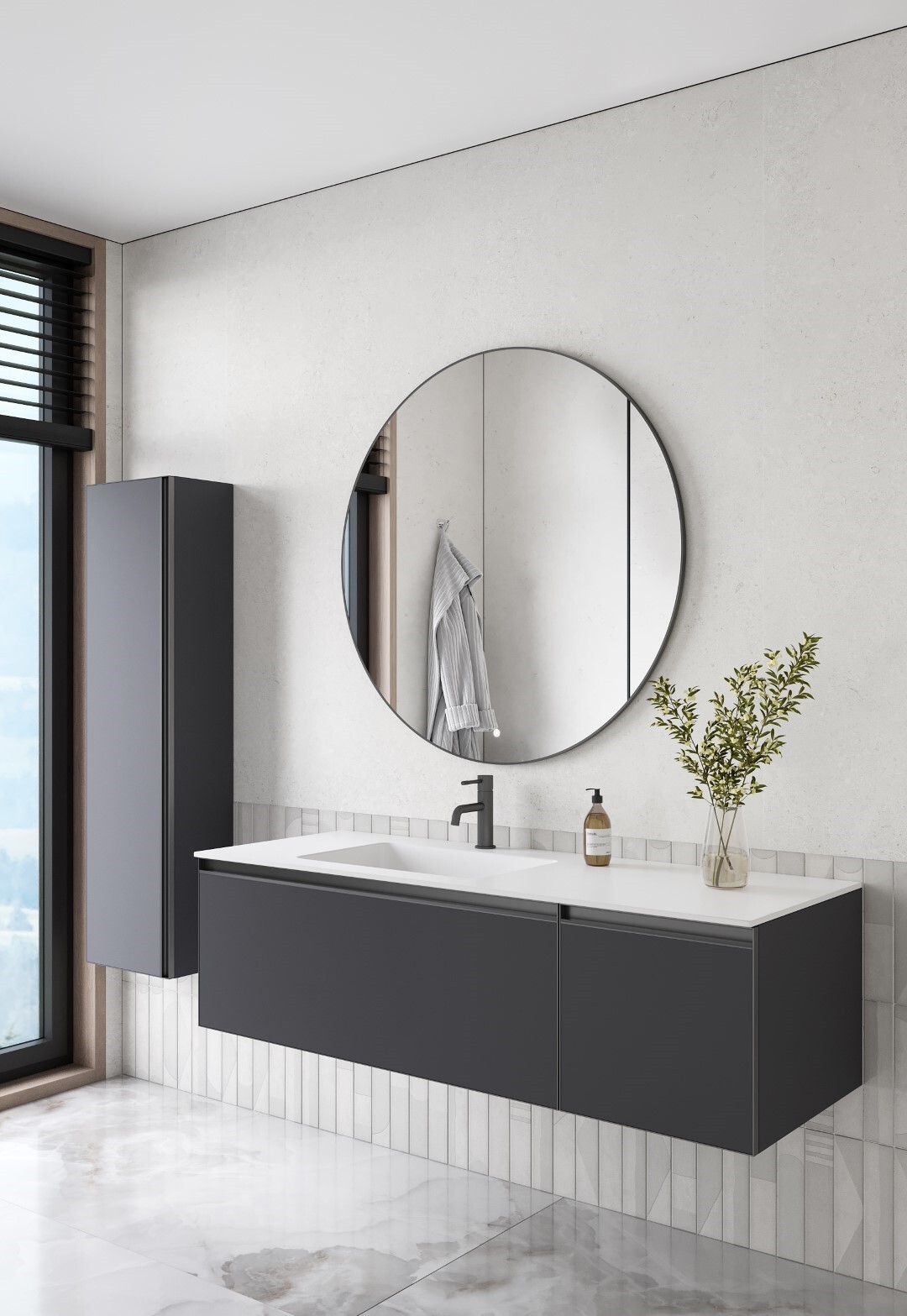Раковина 140 см ArmadiArt Quatro 793-140-W-A