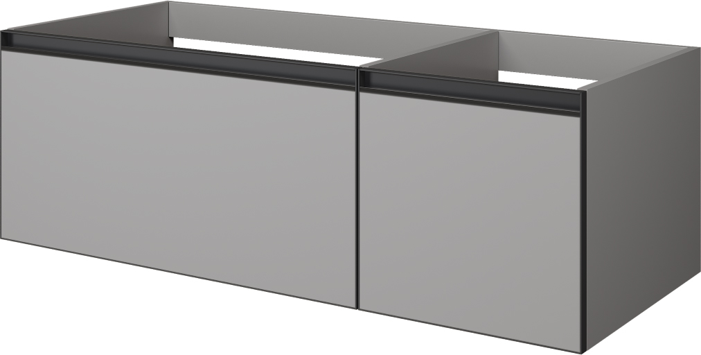Тумба под раковину 120 см ArmadiArt Quatro 2 790-M2-120-L-A
