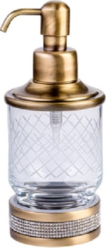 Дозатор жидкого мыла Boheme Royal Cristal 10929-ROYALE-BRONZE