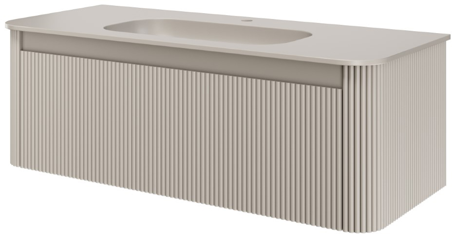Тумба с раковиной 120 см ArmadiArt Voi 782-120-R-C/786-120-C