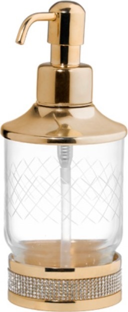 Дозатор жидкого мыла Boheme Royal Cristal 10929-ROYALE-GOLD