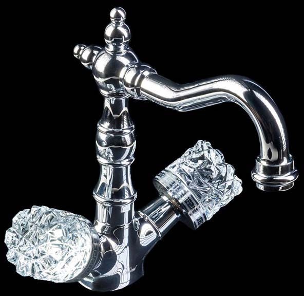 Смеситель для раковины Boheme Crystal 272-CRST