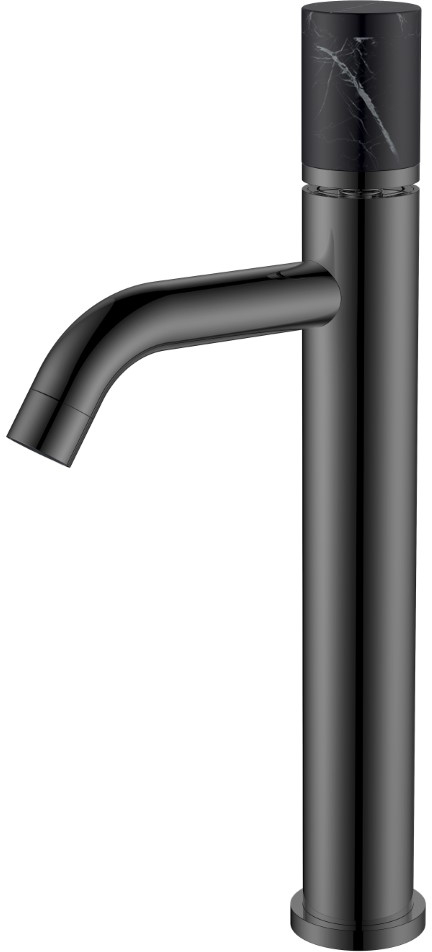 Смеситель для раковины Boheme Stick 122-SGM-MR-B