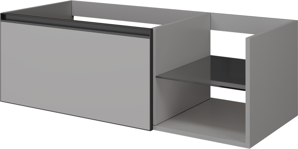 Тумба под раковину 120 см ArmadiArt Quatro 6 790-M6-120-L-A