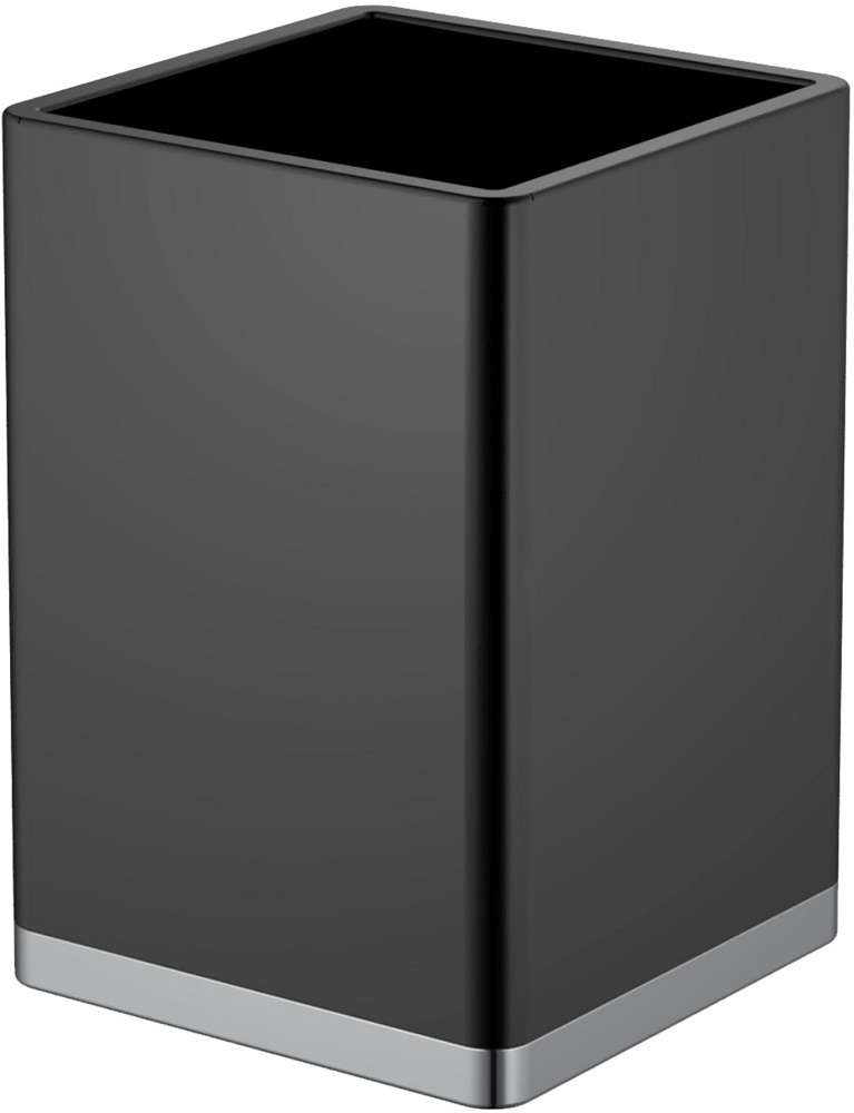 Стакан для зубных щеток Boheme Qubic 10961-B-CR