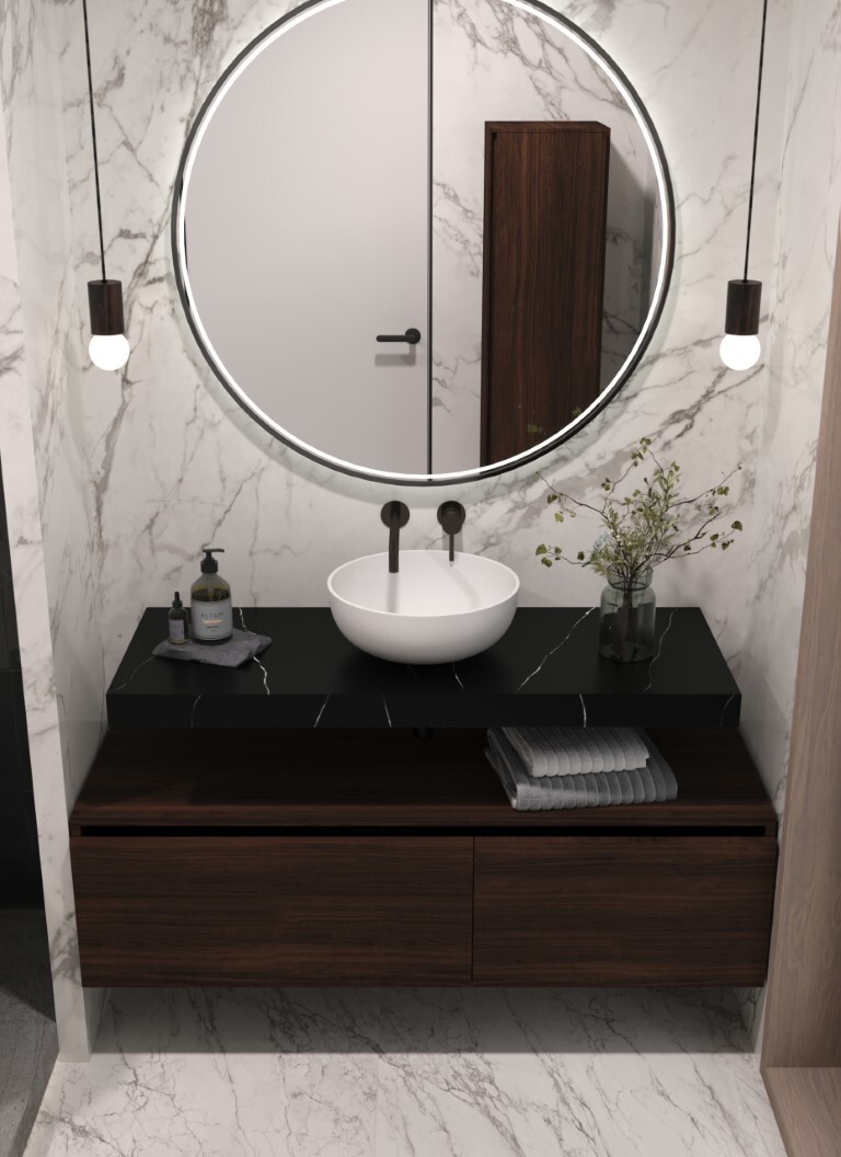 Столешница 100 см ArmadiArt Flat 869-100-NM