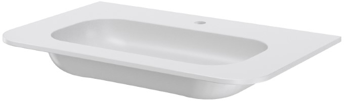 Раковина 80 см ArmadiArt Voi 786-080-MW