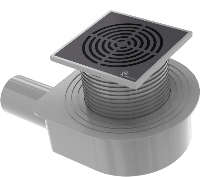 Душевой трап 15х15 см ArmadiArt Smart Design 984-15-B