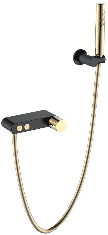 Смеситель для ванны Boheme Stick 123-BG