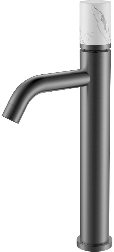 Смеситель для раковины Boheme Stick 122-SGM-MR-W
