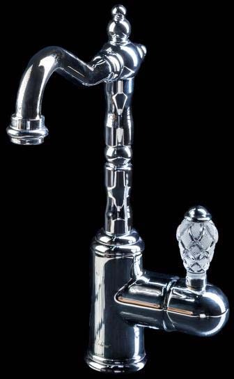 Смеситель для раковины Boheme Crystal 262-CRST