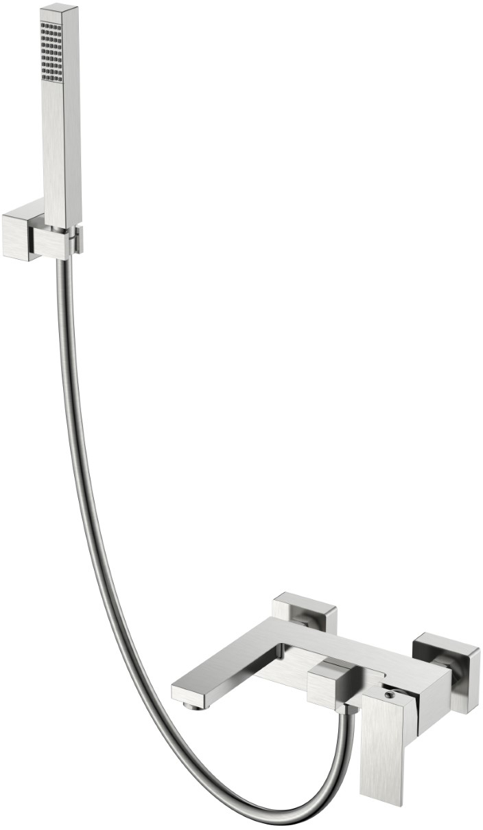 Смеситель для ванны Boheme Qubic 473-NB