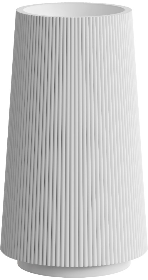 Раковина напольная Ø48 см ArmadiArt Torre Corian 801-Torre-MW