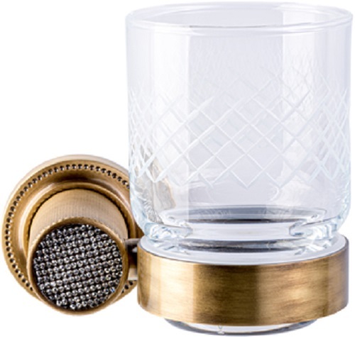 Стакан для зубных щеток Boheme Royal Cristal 10924-BR