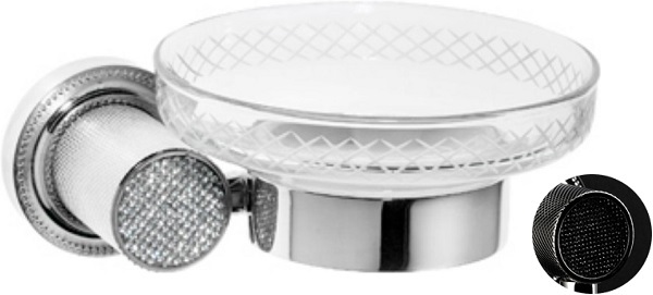 Мыльница Boheme Royal Cristal 10923-CR-B
