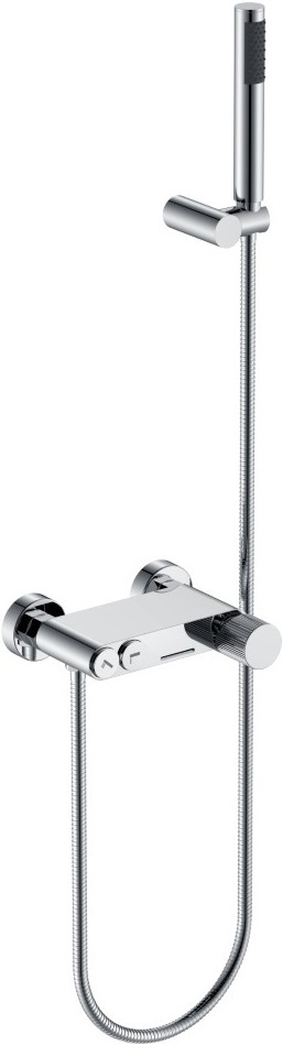 Смеситель для ванны Boheme Stick 123-CRCR.3