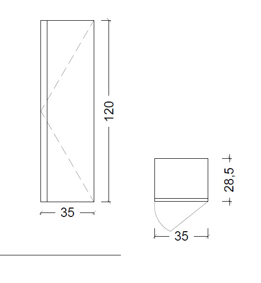 Пенал 35 см ArmadiArt Capolda 849-120-WW