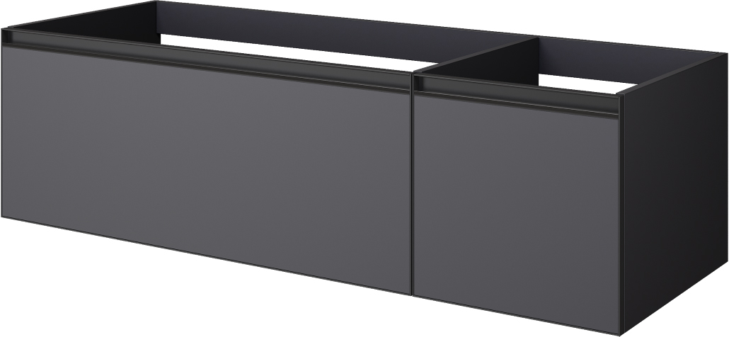 Тумба под раковину 140 см ArmadiArt Quatro 2 790-M2-140-A-A