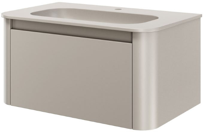 Тумба с раковиной 80 см ArmadiArt Voi 782-080-C/786-080-С