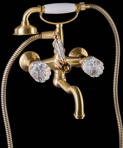 Смеситель для ванны Boheme Crystal 313-CRST