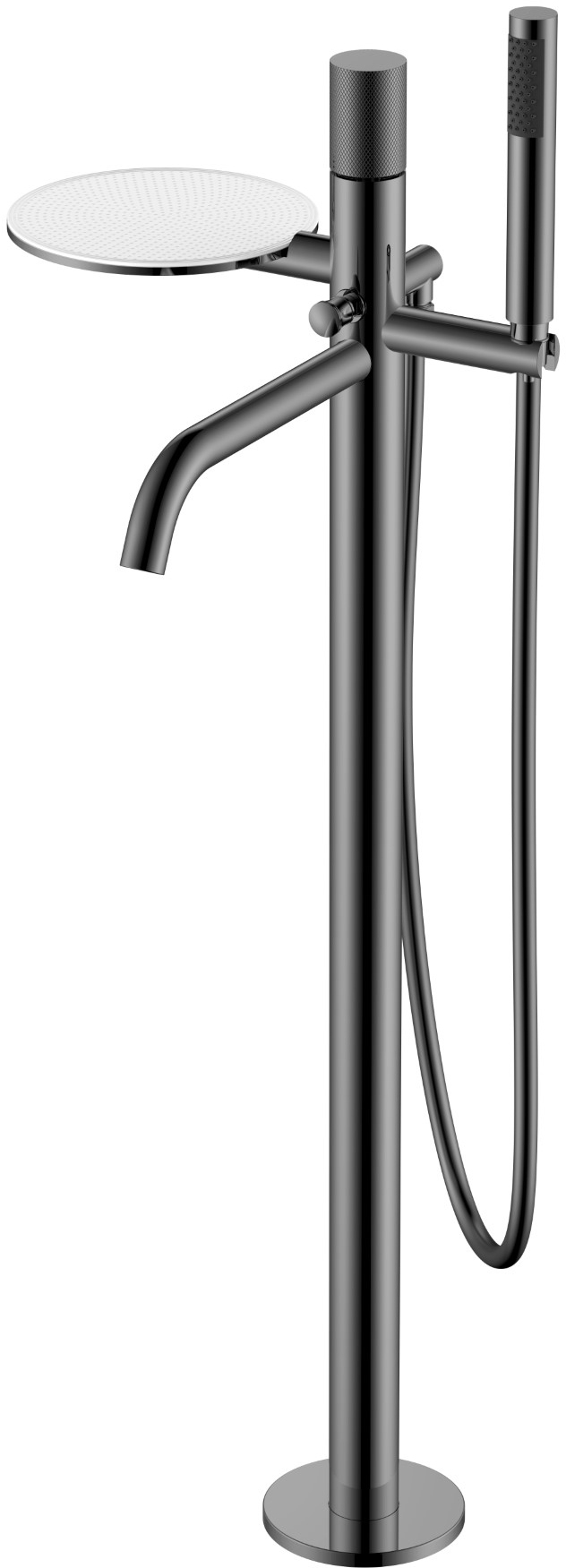 Смеситель для ванны Boheme Stick 129-SGM.2