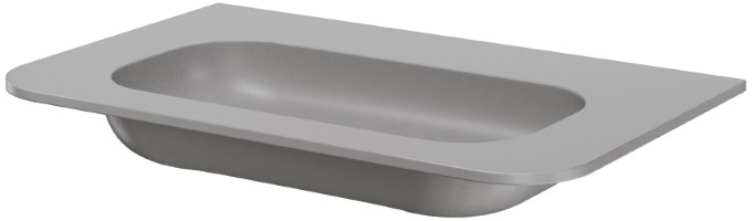 Раковина без отверстия 80 см ArmadiArt Voi 786-080-L