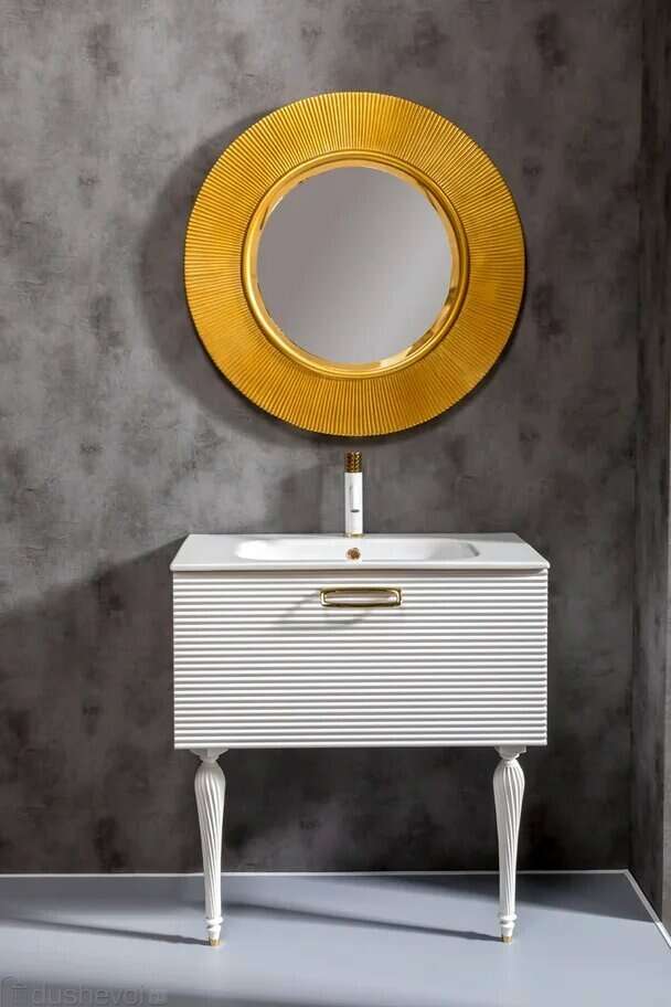 Тумба под раковину 80 см ArmadiArt Vallessi Avantgarde Linea 842-080-WG