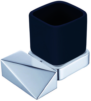 Стакан для зубных щеток Boheme New Venturo 10314-CR-B