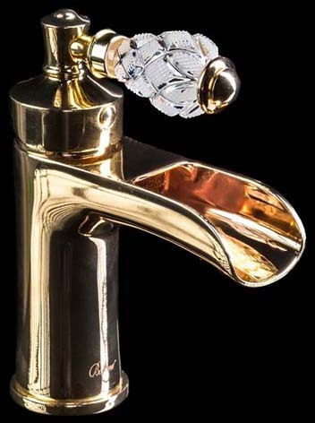 Смеситель для раковины Boheme Vogue Crystal 211-CRST