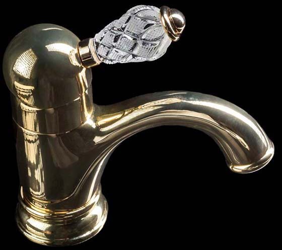 Смеситель для раковины Boheme Crystal 281-CRST