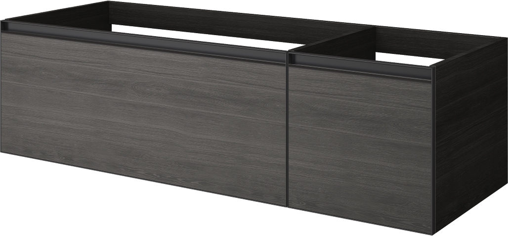 Тумба под раковину 140 см ArmadiArt Quatro 2 790-M2-140-OA-A
