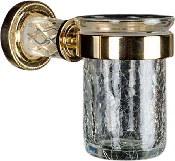 Стакан для зубных щеток Boheme Murano Cristal 10904-CRST-G