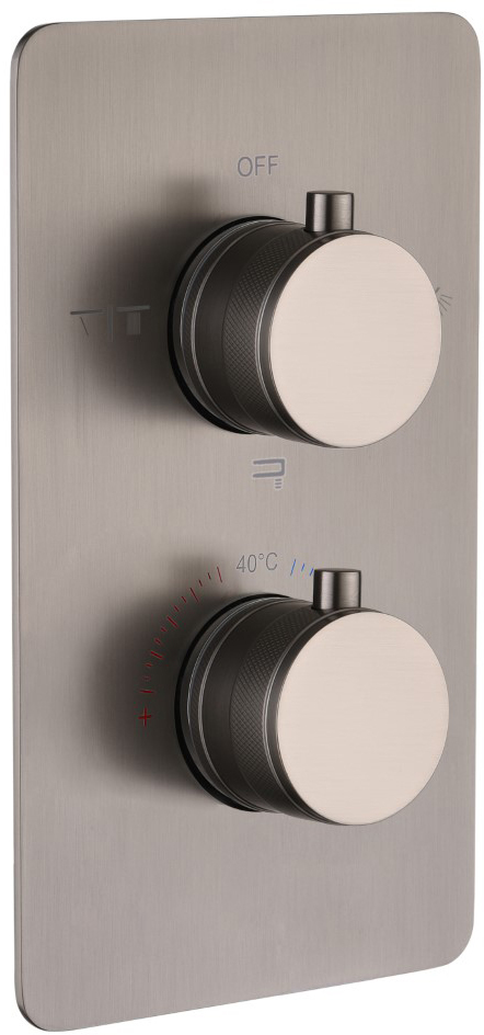 Встраиваемый термостат Boheme Cell 134-3-GM на 3 источника