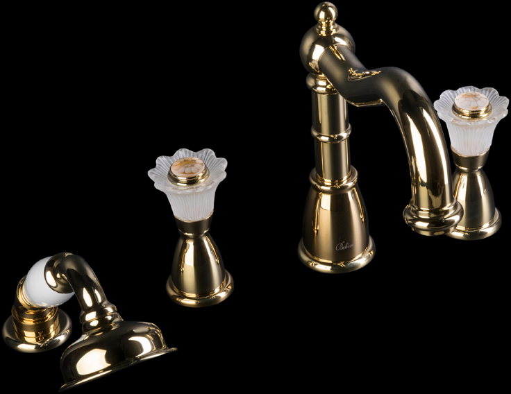 Смеситель на борт ванны Boheme Camelia 395-Camelia