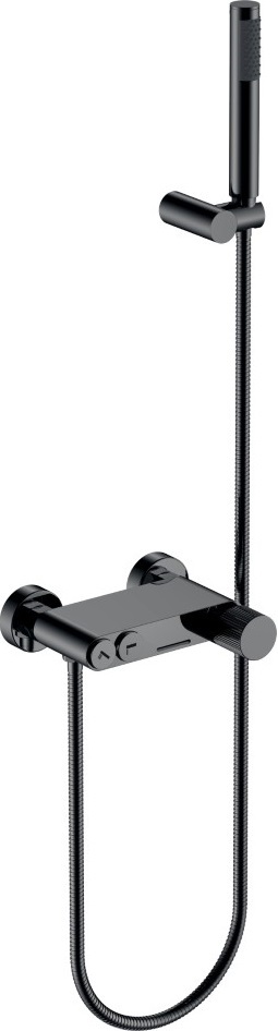 Смеситель для ванны Boheme Stick 123-SGM.3