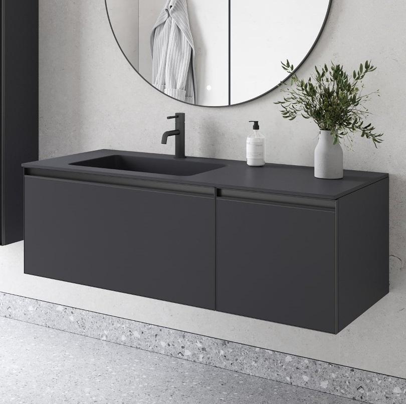 Раковина 120 см ArmadiArt Quatro 793-120-A-L