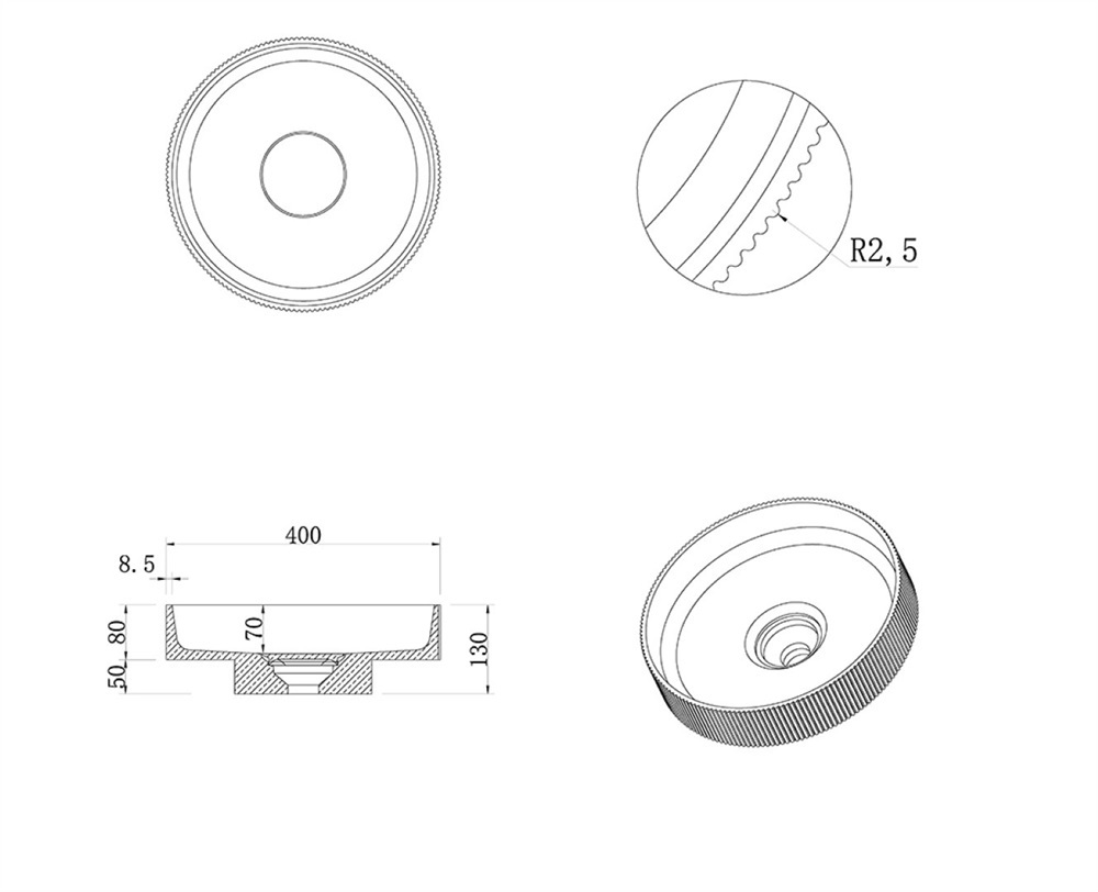Тумба с раковиной 140 см ArmadiArt Quatro 790-M2-140-D-MG/792-140-W/801-R-MW